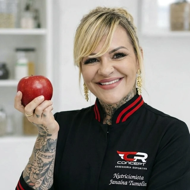 Nutricionista Janaína Tumolin Rocha